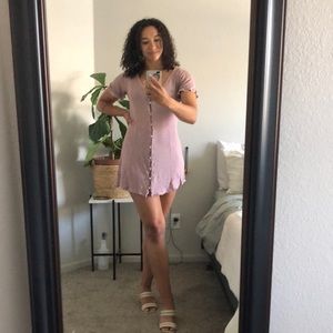 Franchesca’s Alya Pink Mini Dress
